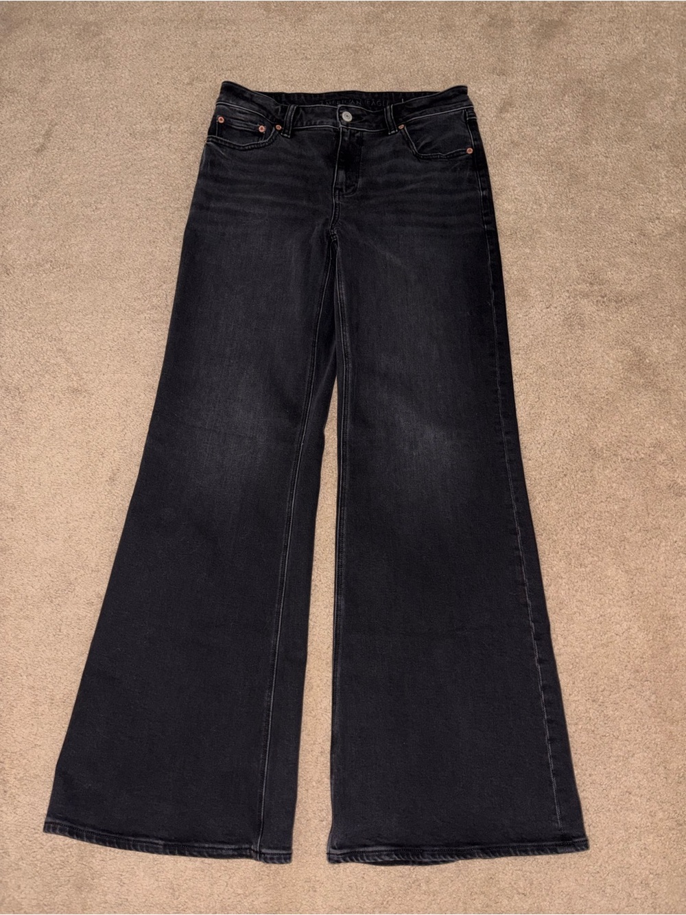 American Eagle Hi Rise Flare jeans